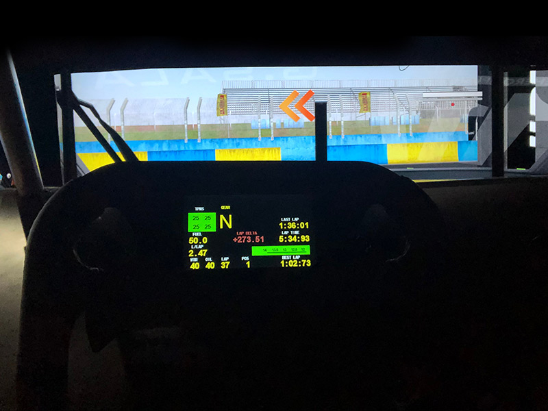 Simulador de Stock Car da KTF